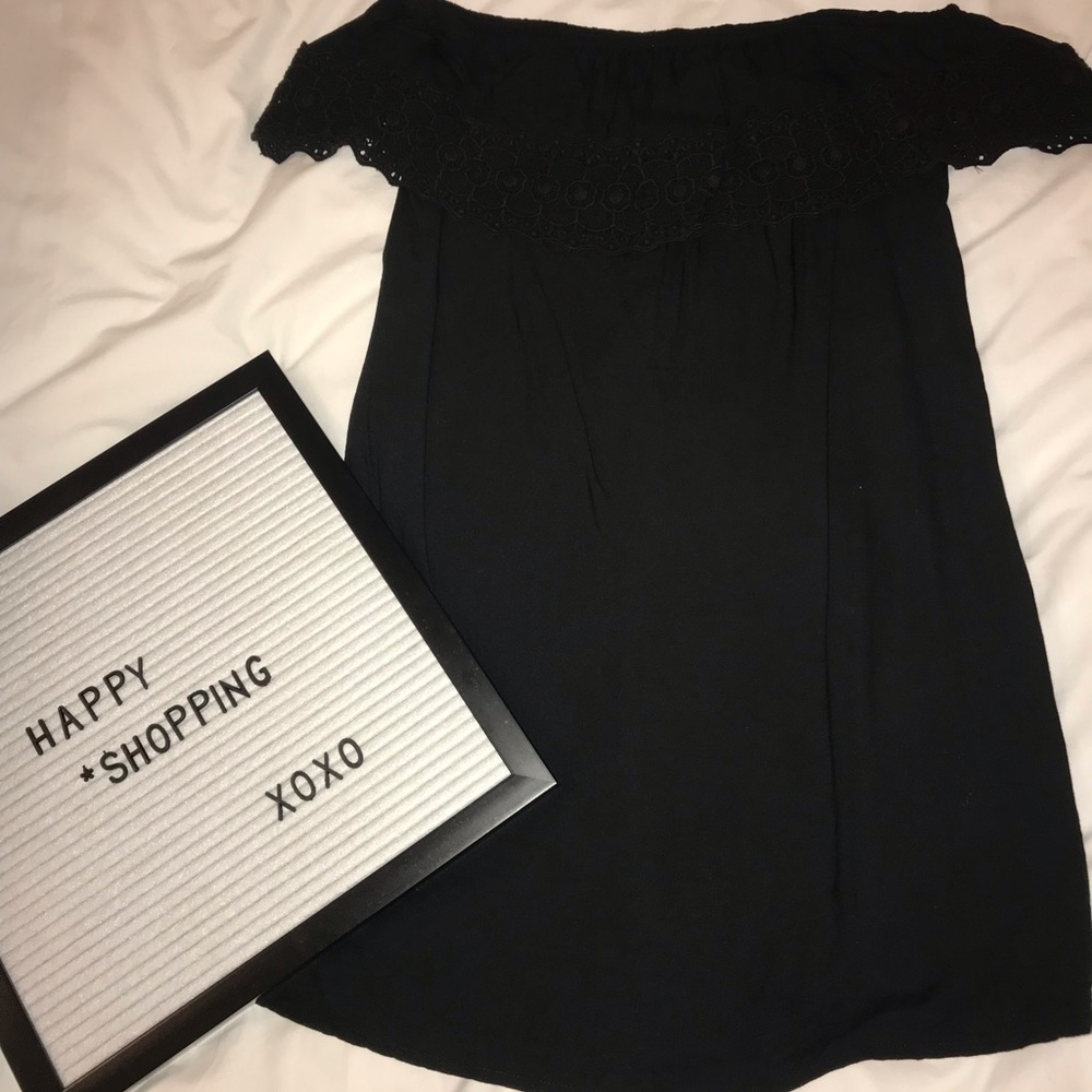 Off the shoulder dress